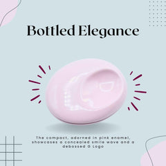 Glossier You Solid Perfume pocket-compact shown for on-the-go scent.
