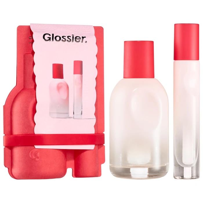 Glossier You bottle with thumbprint design, a personal fragrance that feels like you