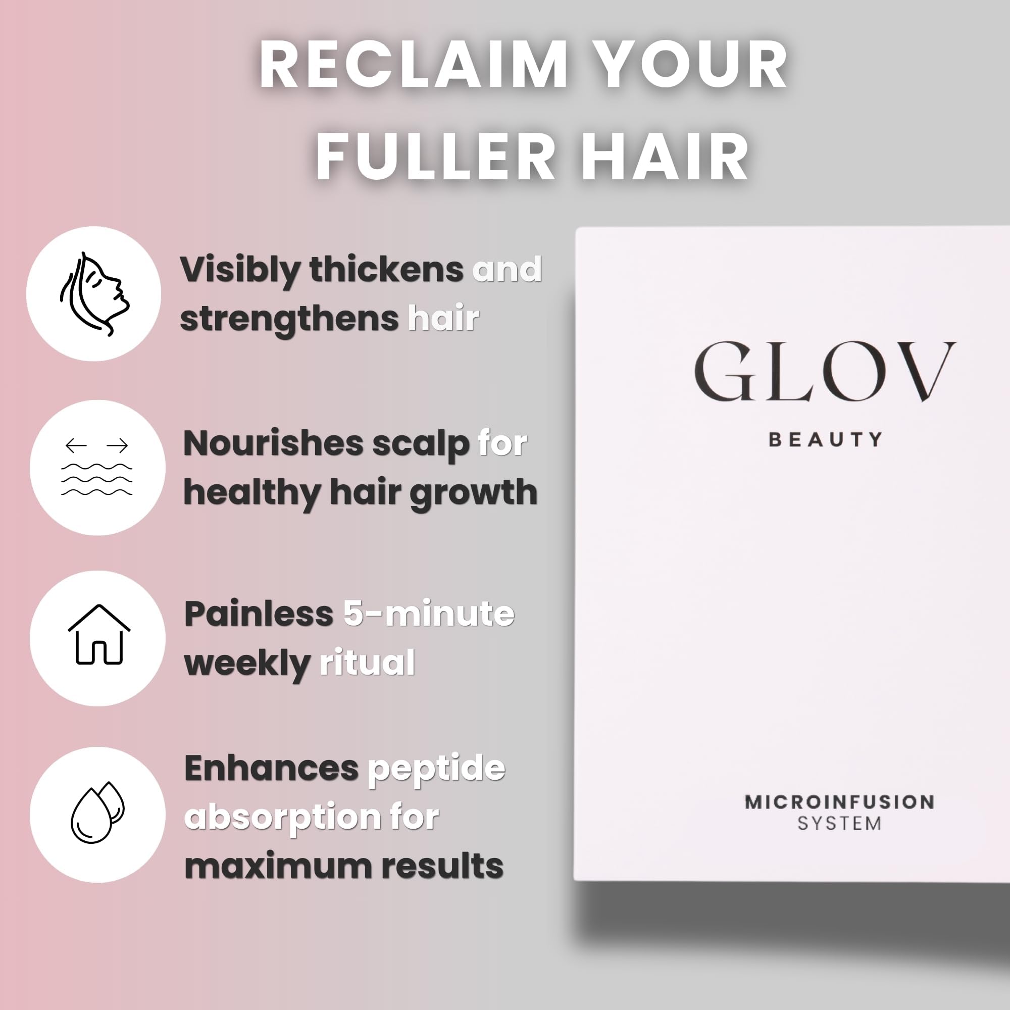 Glov Beauty four-pack reusable applicators for consistent use.