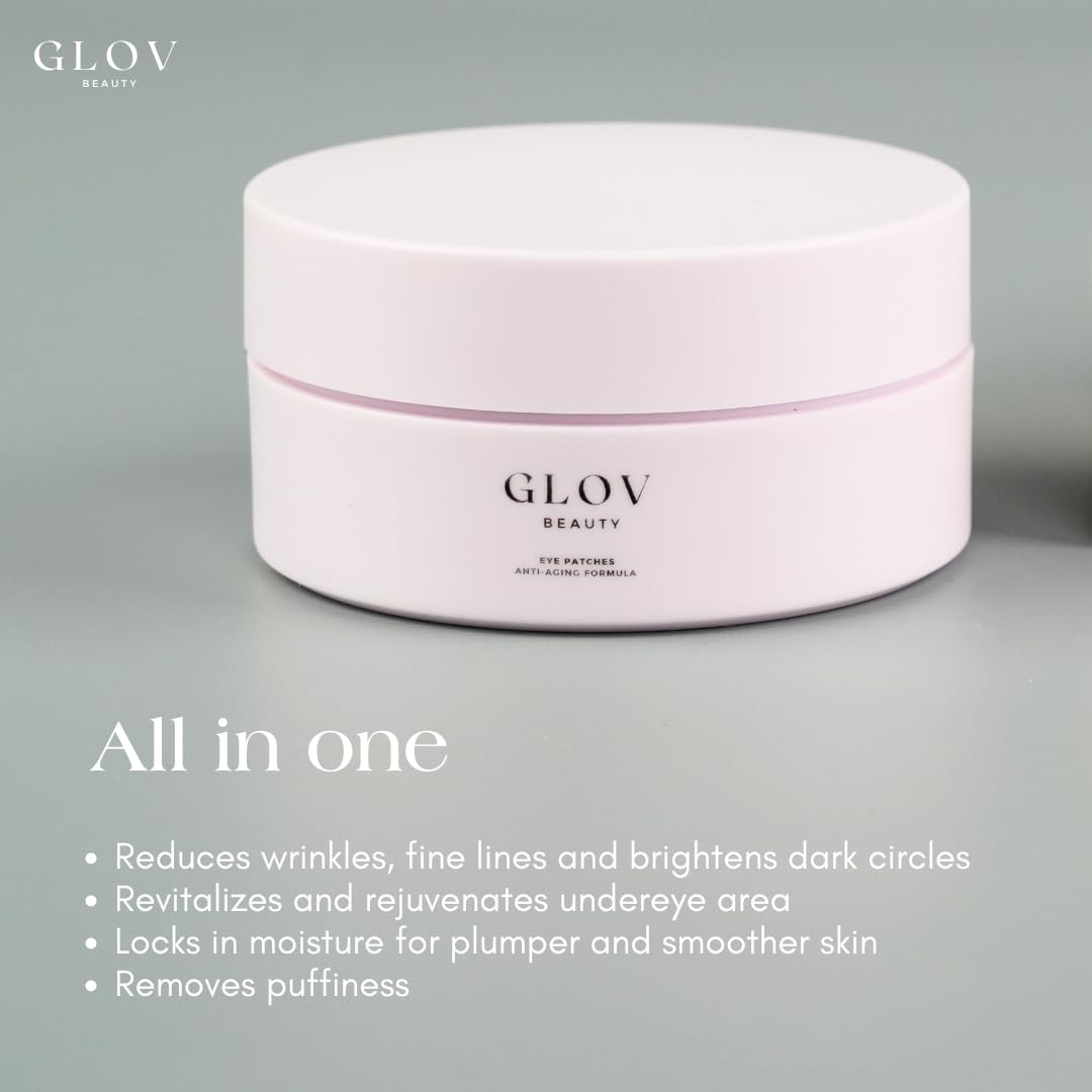 Glov Beauty individually sealed patches ideal for travel and on-the-go care.