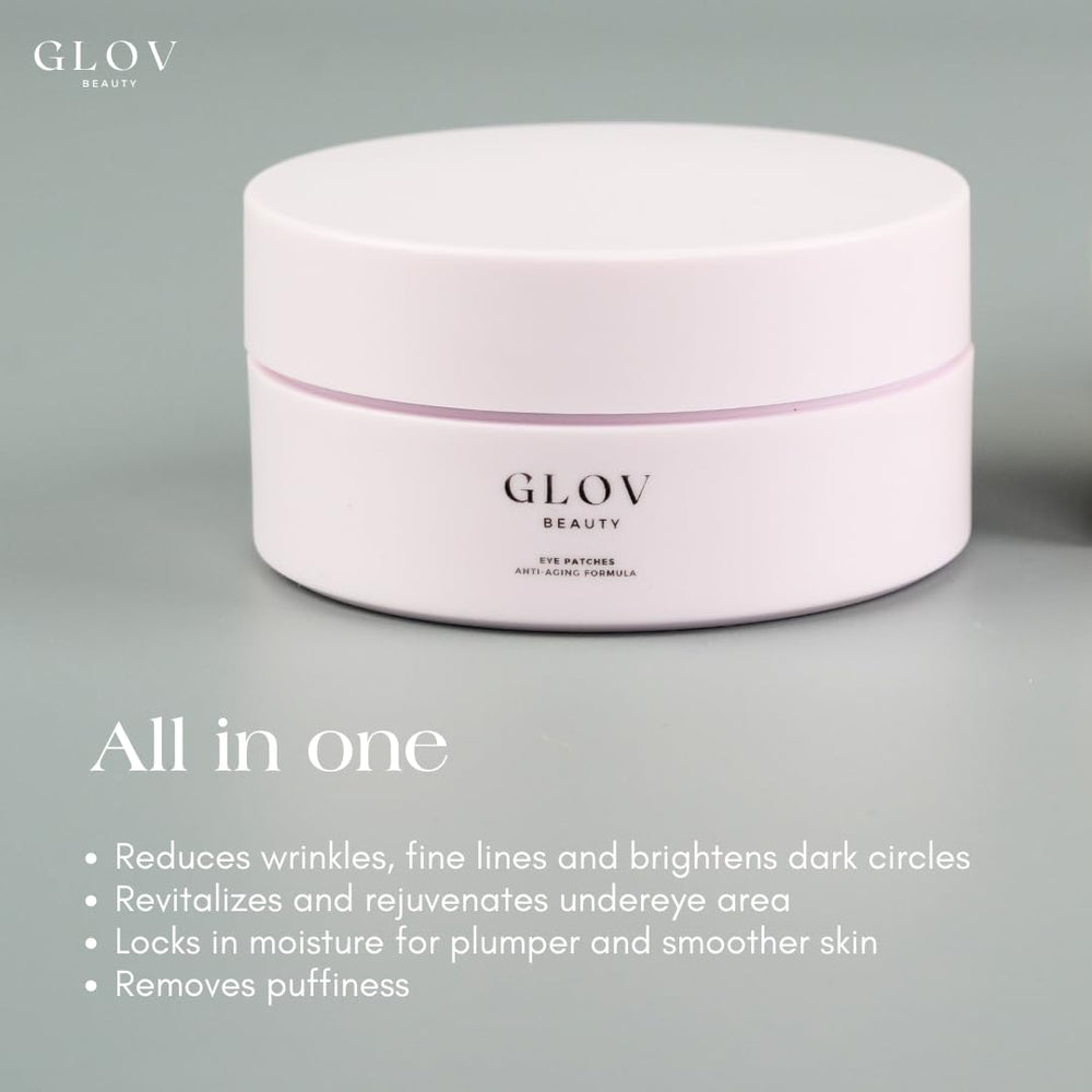 Glov Beauty individually sealed patches ideal for travel and on-the-go care.