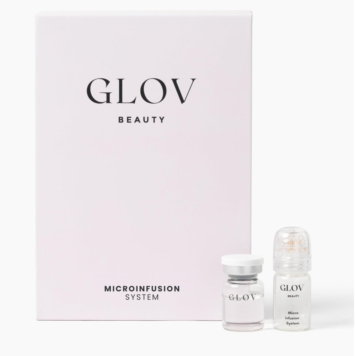 Glov Beauty micro infusion system stamp for face and lips delivers even serum distribution