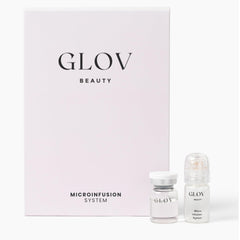 Glov Beauty micro infusion system stamp for face and lips delivers even serum distribution
