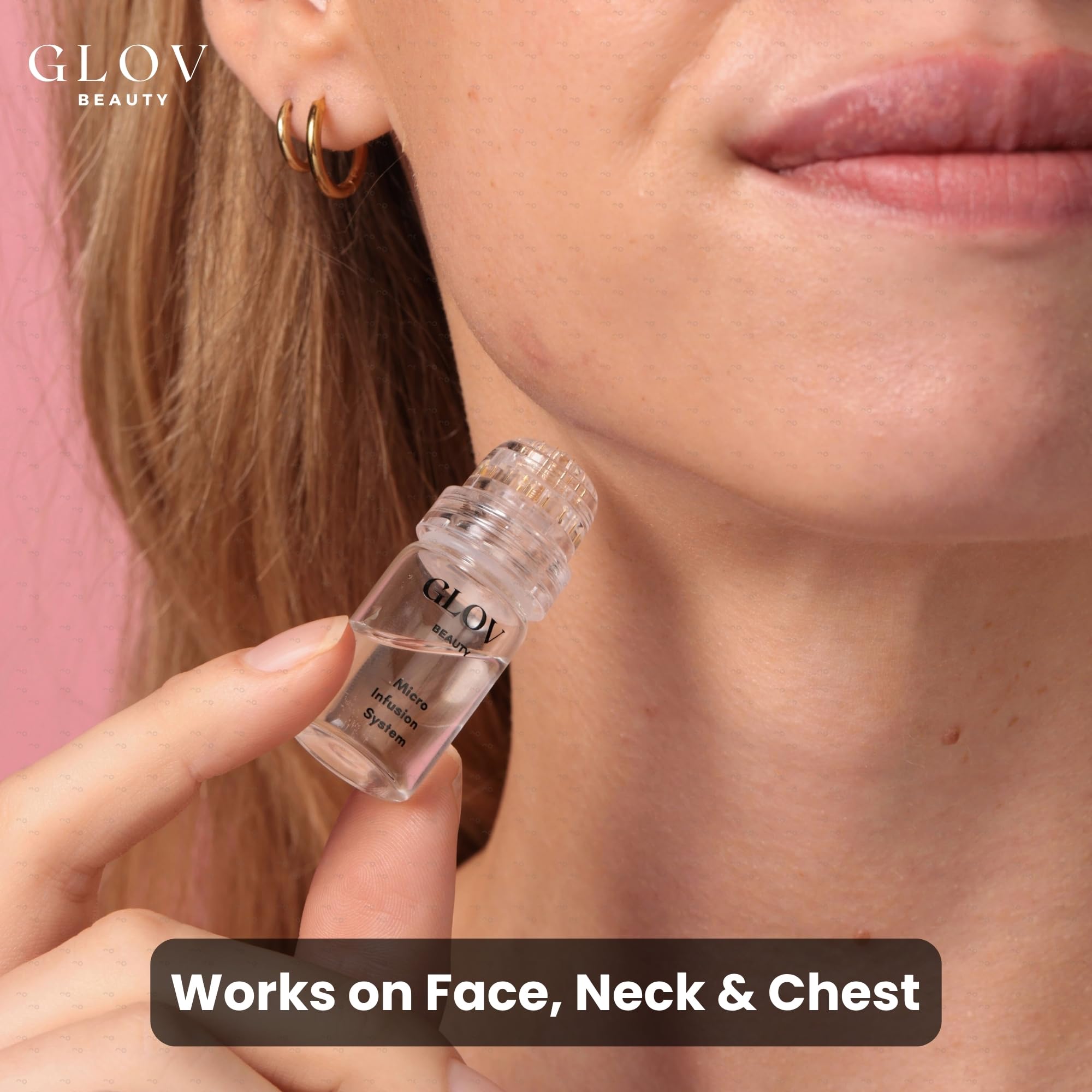 Glov Beauty fixed 0.25mm depth stamp delivers surface-level infusion for natural glow