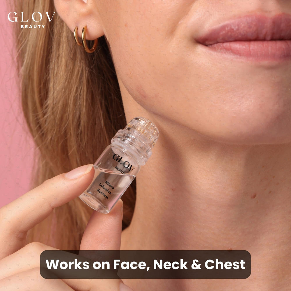 Glov Beauty fixed 0.25mm depth stamp delivers surface-level infusion for natural glow