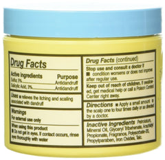 Glover's Medicated Ointment application-scalp demonstrates soothing relief for irritated scalp.