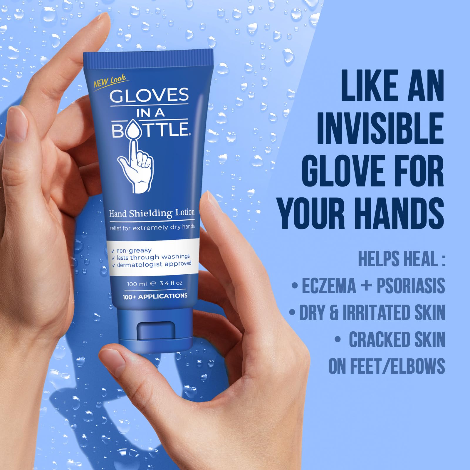 Gloves In A Bottle Shielding Lotion made in USA supports cruelty-free values