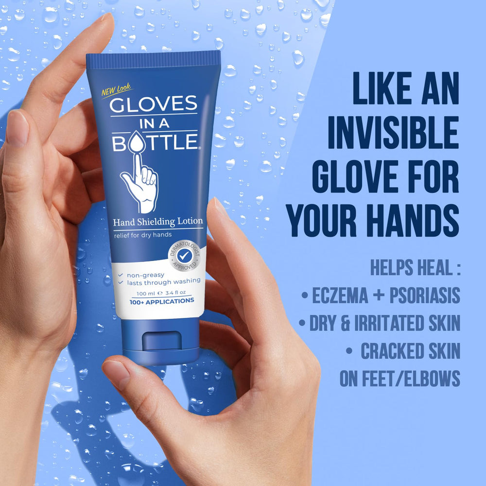 Gloves In A Bottle Shielding Lotion in a nighttime routine for sensitive skin.