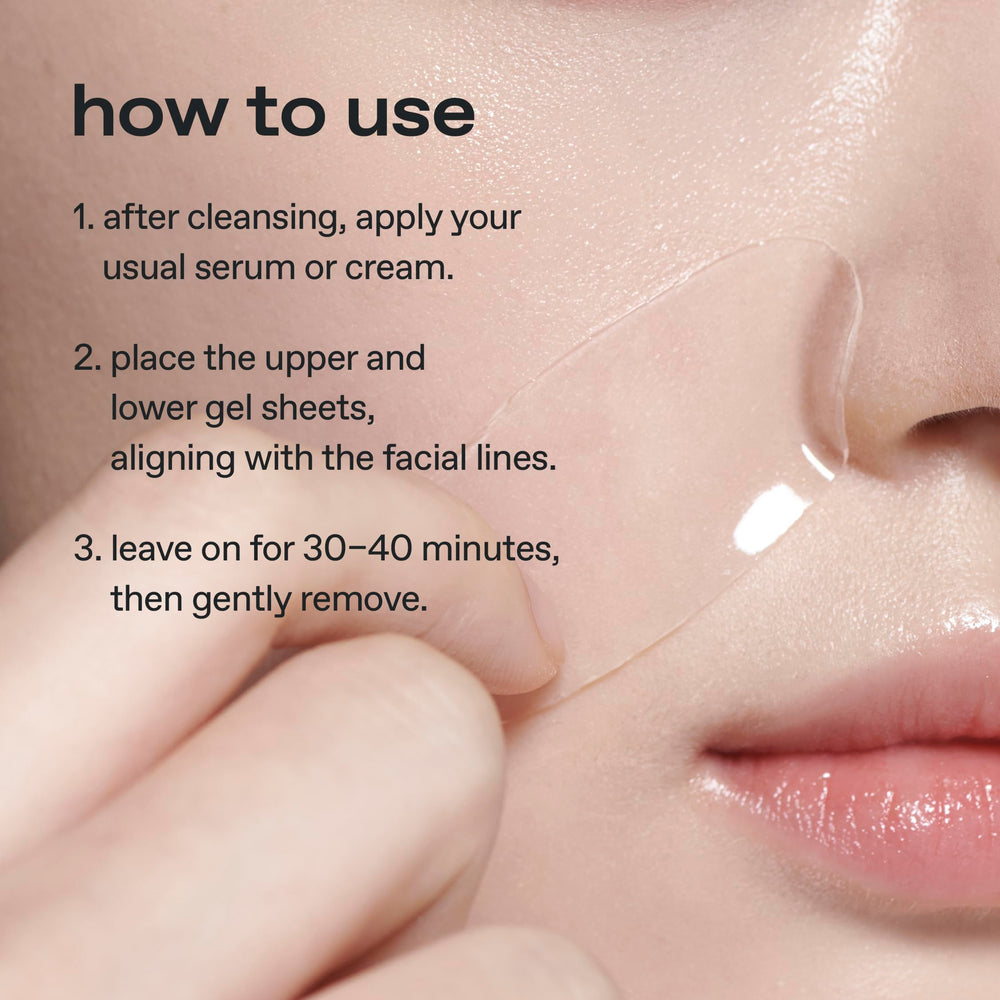 Glow Aloe Hydrogel Mask self-care-routine visual for daily use.