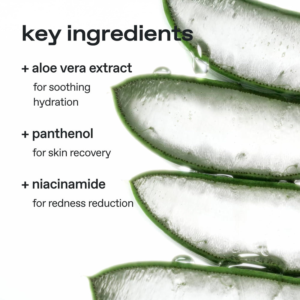 Glow Aloe Hydrogel Mask sheet-detail highlights thin, breathable hydrogel layers.
