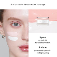 Glow not dry concealer application-tip demonstrates easy, precise blending for flawless complexion.