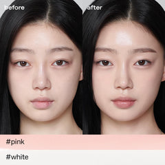 Glow not dry concealer dual-colors swirl highlights natural dimension and brightens under-eyes.