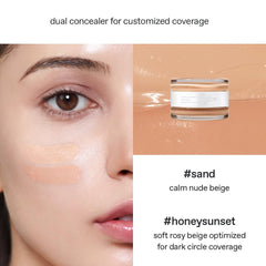 Glow Not Dry Concealer texture detail with smooth finish.