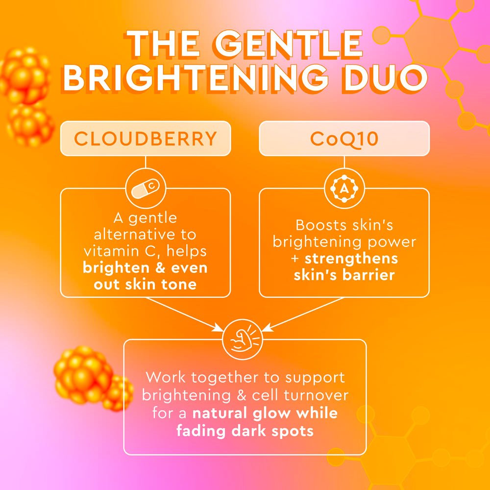 Glow Recipe antioxidant cloudberry packaging signals clean, vegan formula.