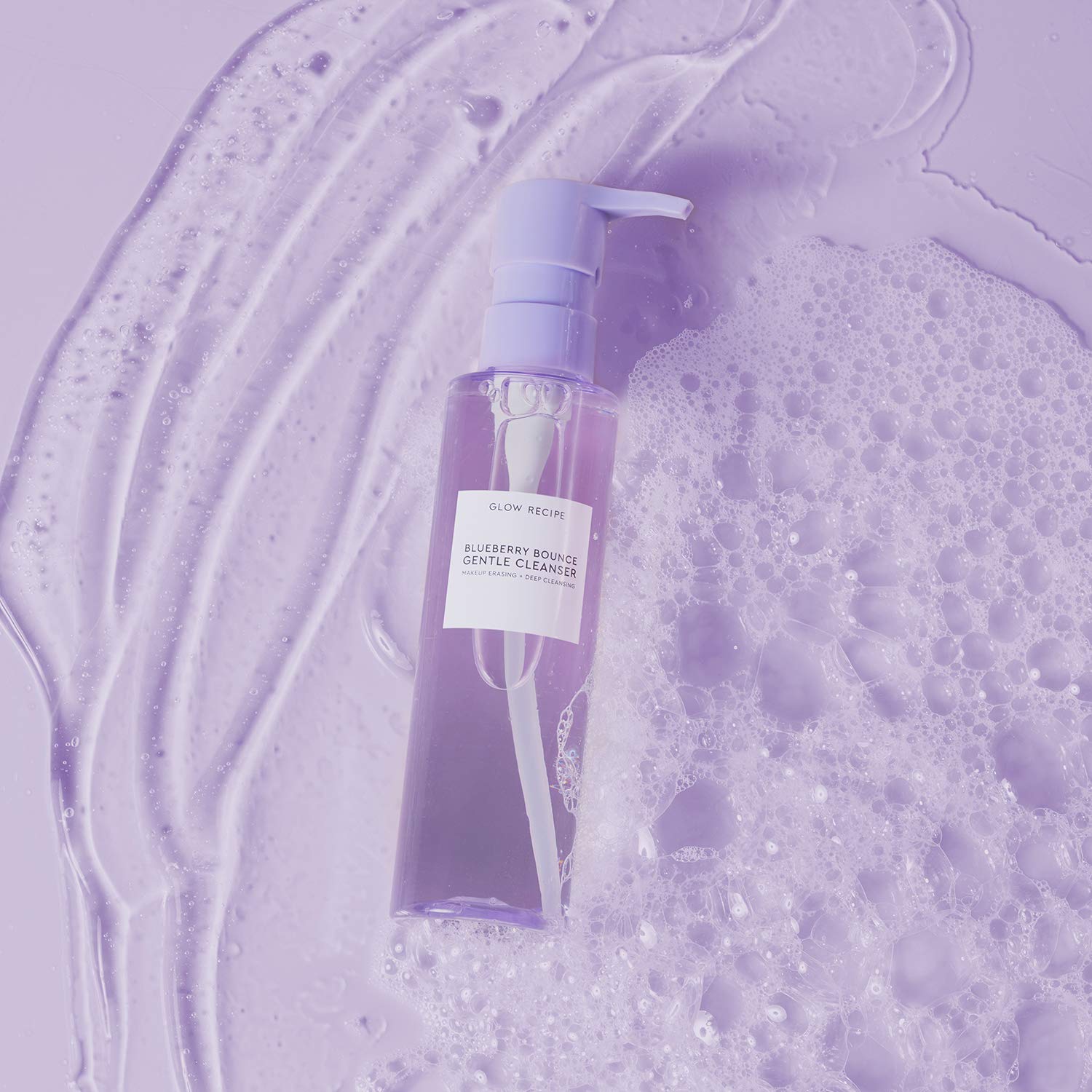 Glow Recipe Blueberry Bounce pore-refinement close-up for smoother texture.