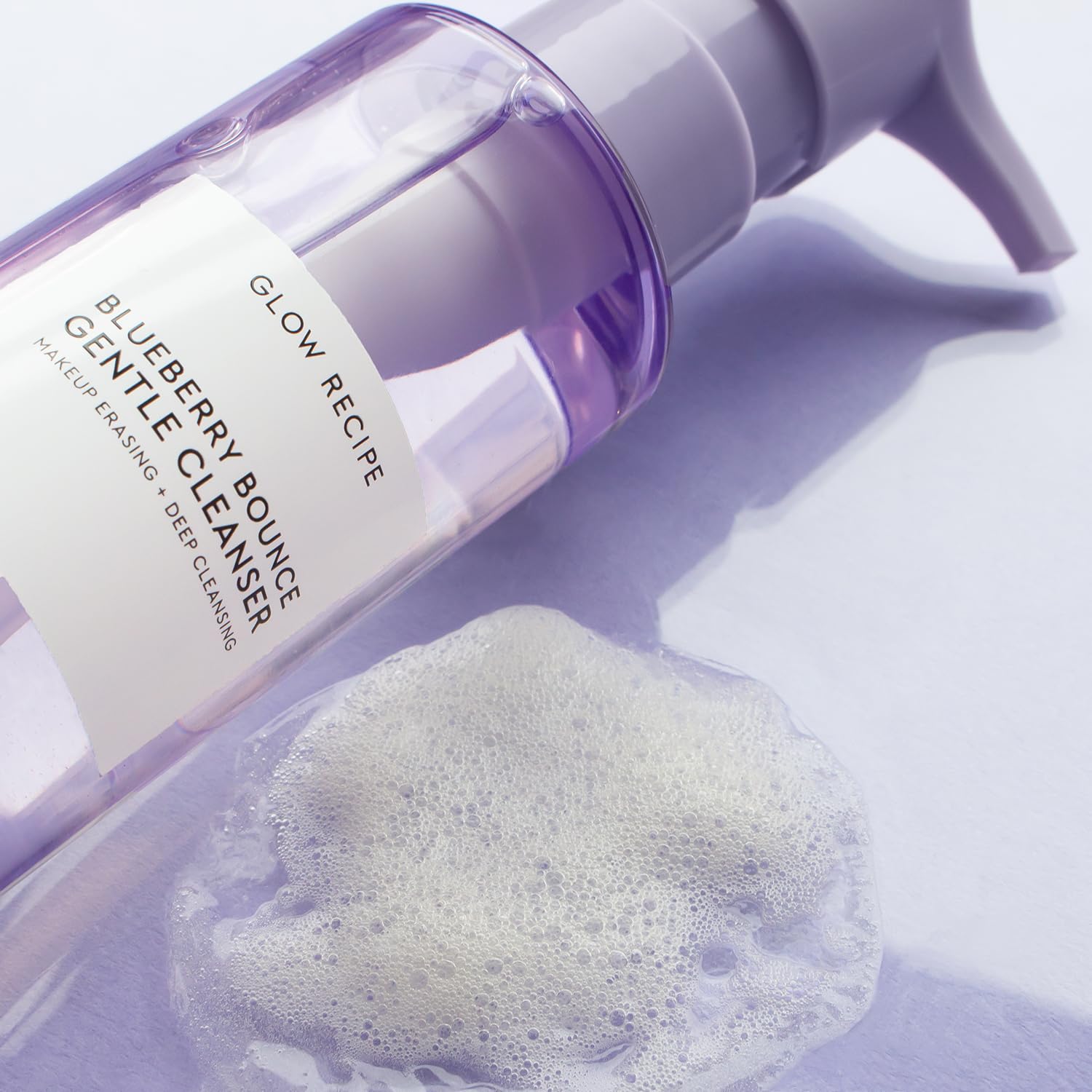 Glow Recipe Blueberry Bounce sensory self-care moment for hydrated skin.