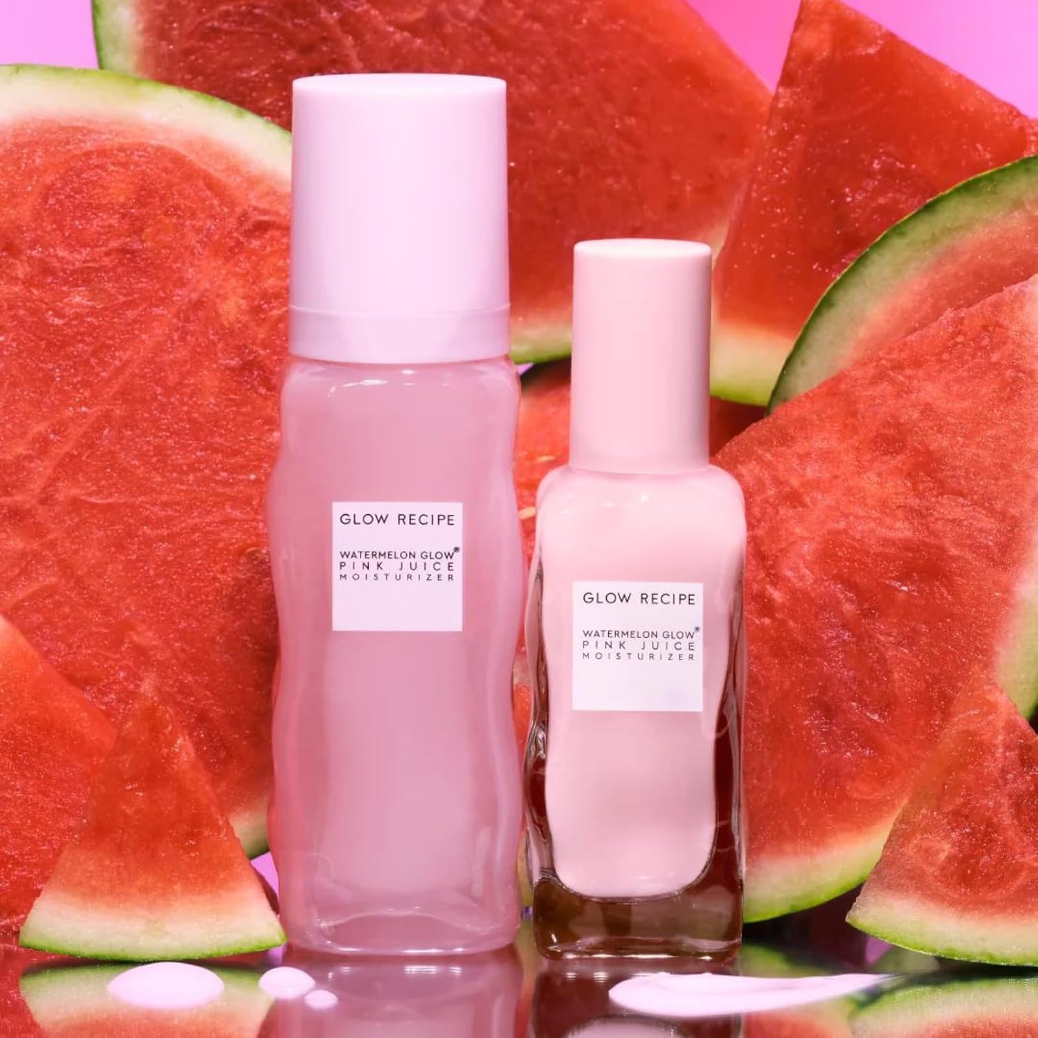 Glow Recipe Daily ritual image shows morning and night use for consistent hydration.