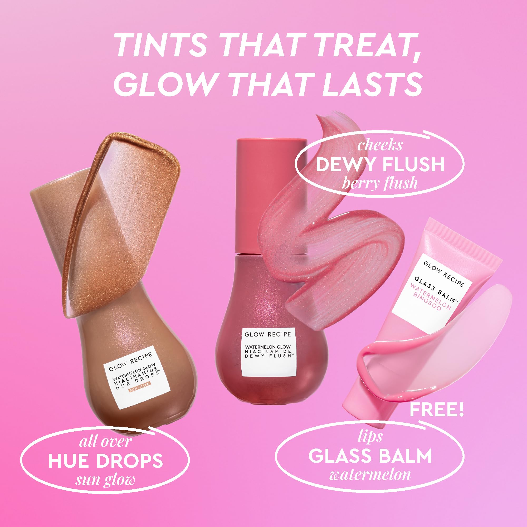 Glow Recipe Dewy Flush Berry blush in full size for a natural flush