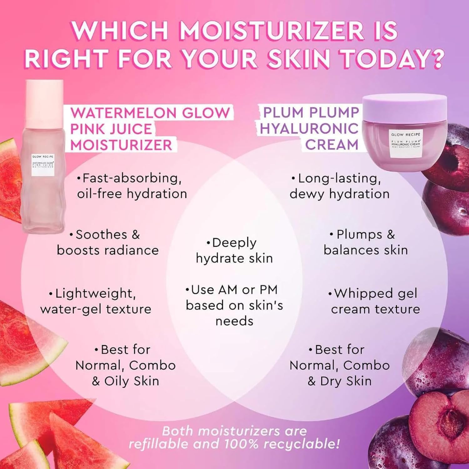Glow Recipe foundation radiance mix image suggests subtle radiance under makeup.