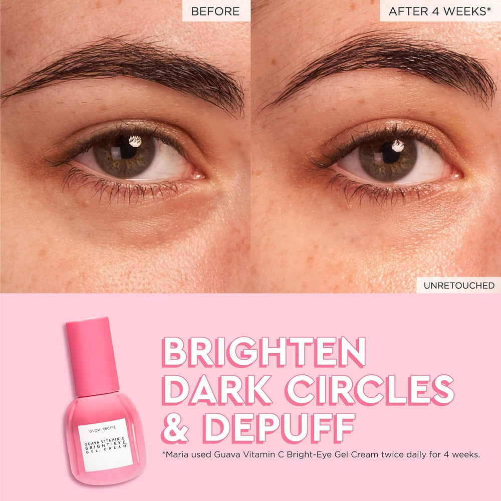 Glow Recipe Guava Brightening Serum texture appears silky and fast-absorbing.