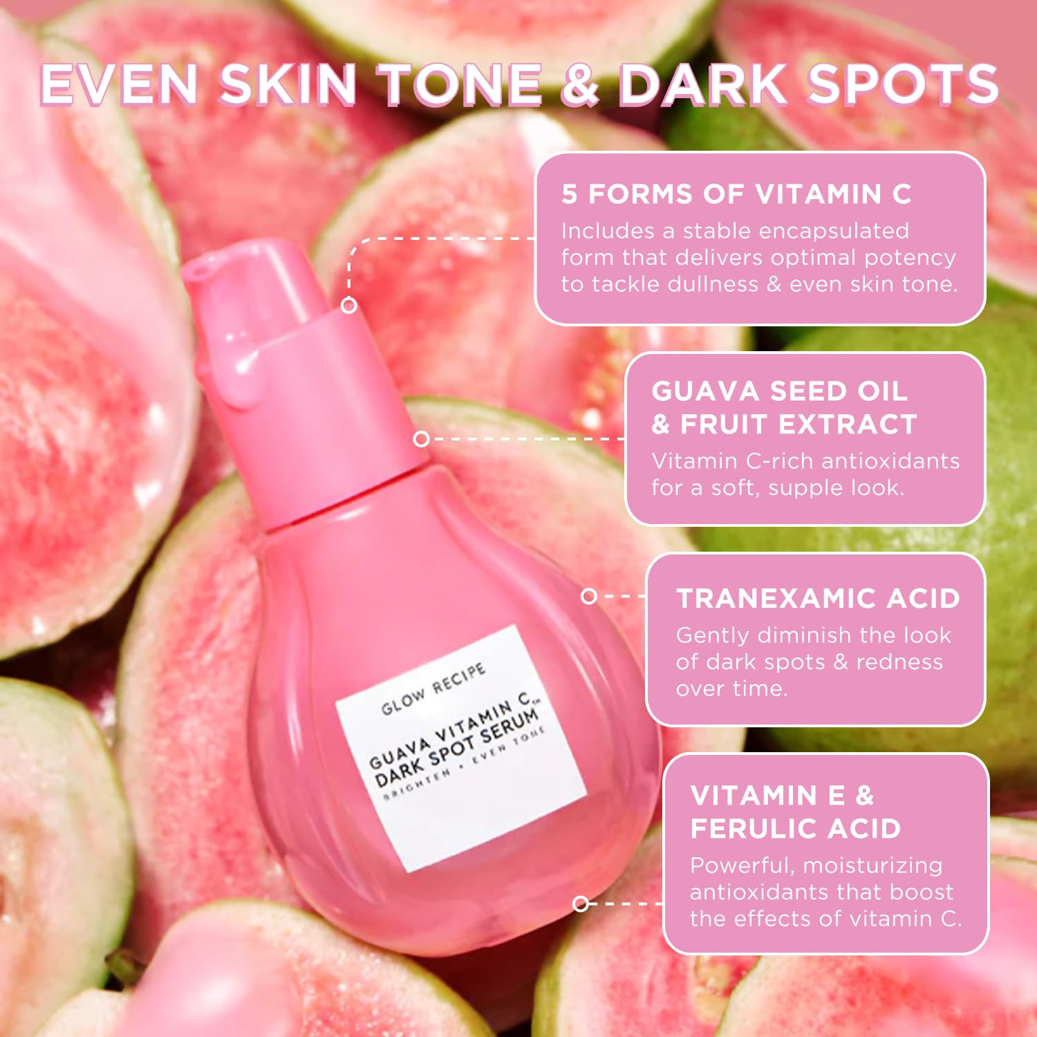 Travel-size Glow Recipe duo supports on-the-go skincare routines.