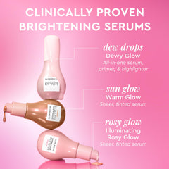 Glow Recipe Hue Drops face application demonstrates luminous finish