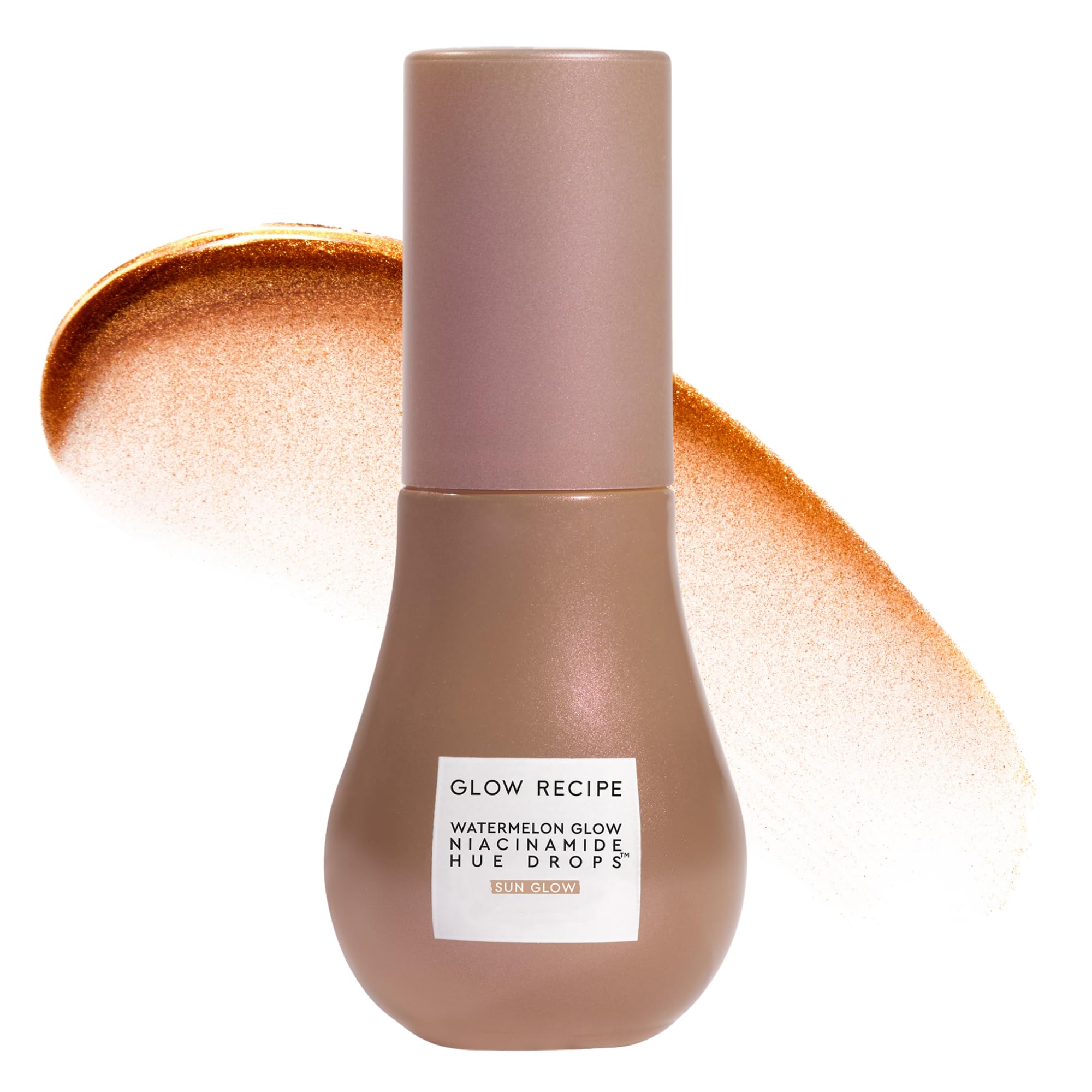 Glow Recipe Hue Drops Sun Glow bottle showing warm tint for healthy glow