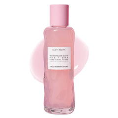 Glow Recipe PHA + BHA toner bottle pour shows hydrating, gentle exfoliation for smoother skin.