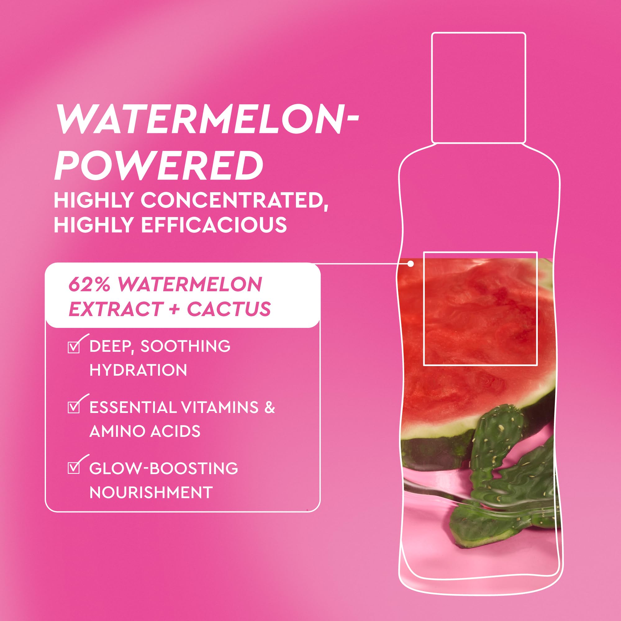 Glow Recipe PHA + BHA toner texture-hydration zoom showcases a water-rich formula for lasting moisture.