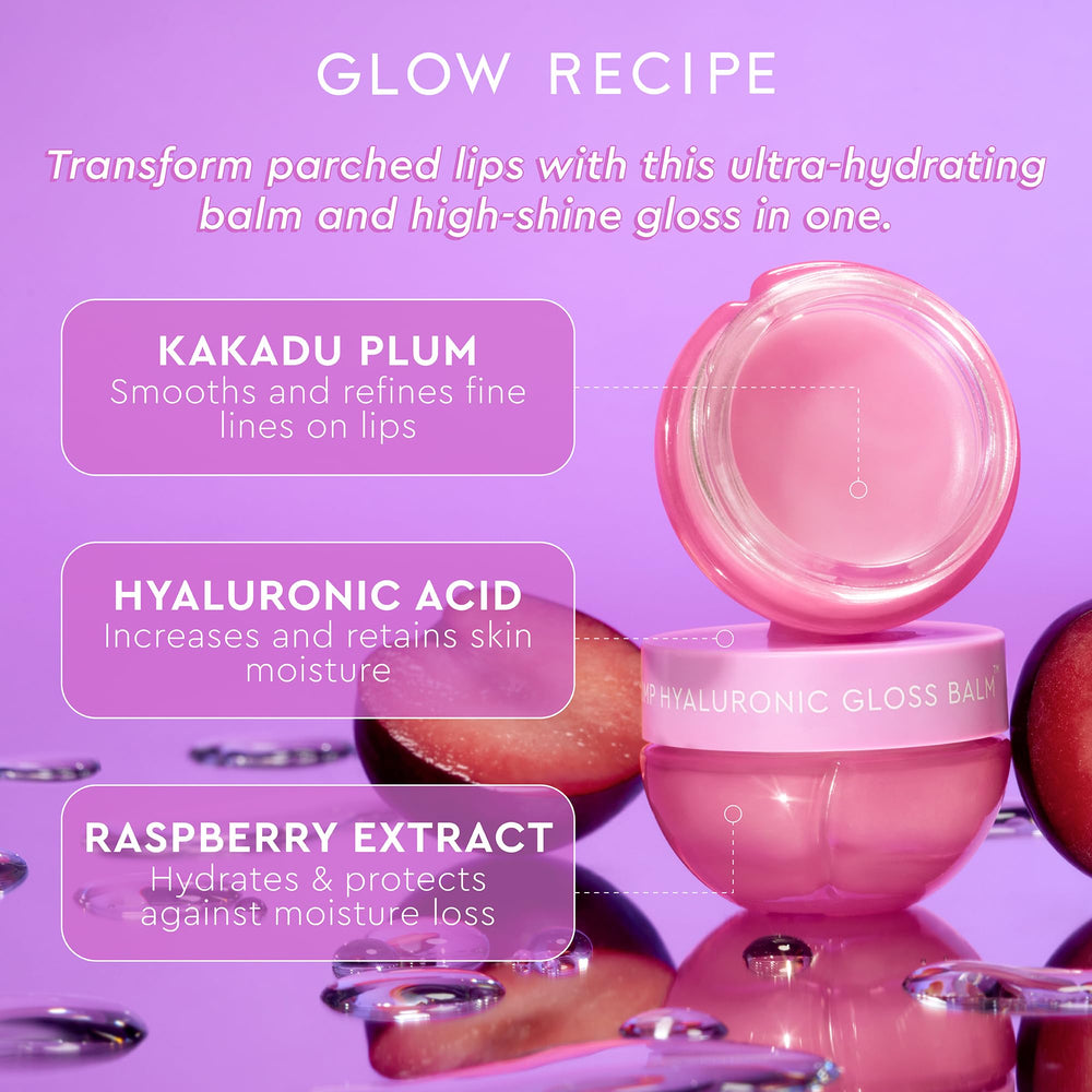 Packaging of Glow Recipe Plum Hydration Holiday Gift Kit ready for gifting