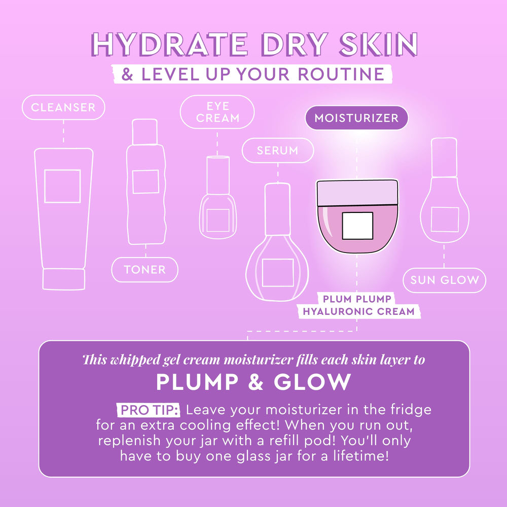 Glow Recipe Plum Plump application routine demonstrates easy daily use