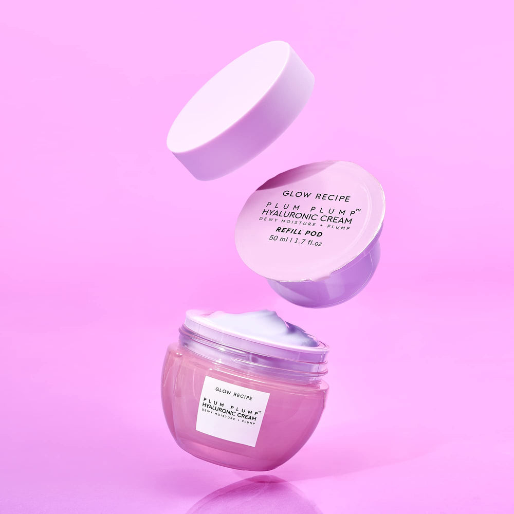 Glow Recipe Plum Plump gel-cream texture spreads easily and absorbs quickly
