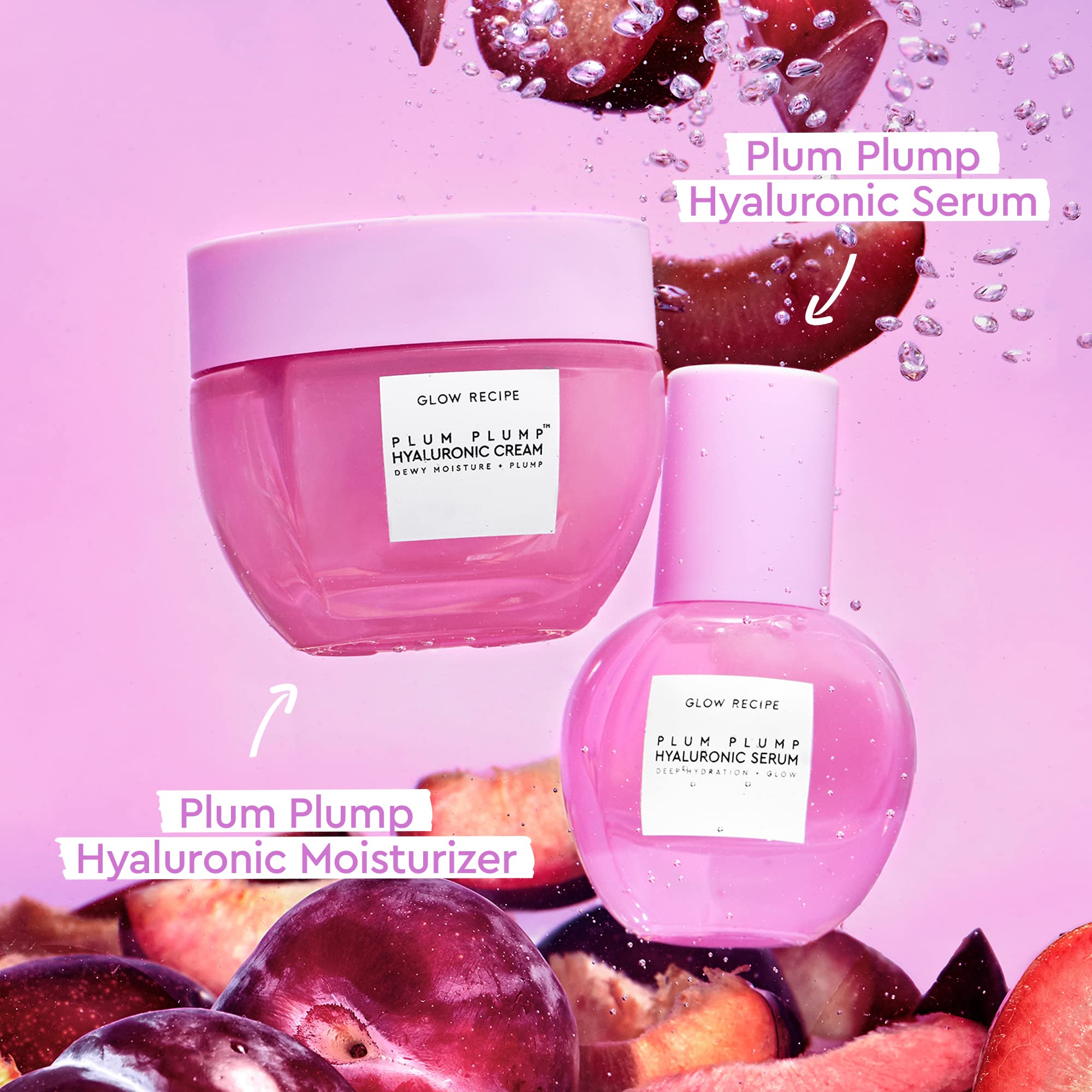 Glow Recipe Plum Plump with Vitamin B5 supports hydration and skin comfort.