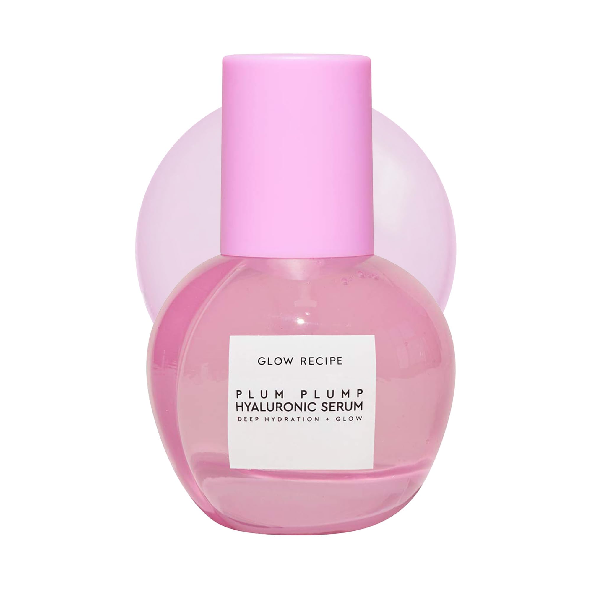 Glow Recipe Plum Plumping Serum pump bottle for rich hydration