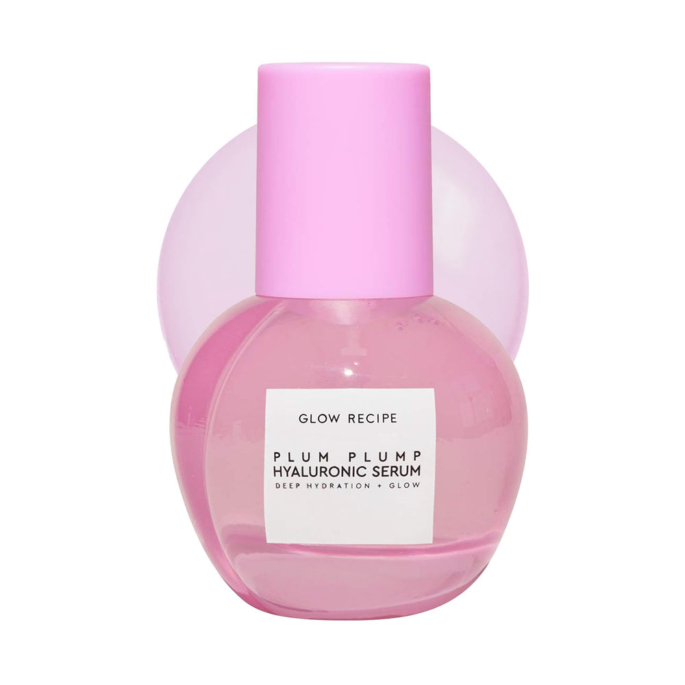 Glow Recipe Plum Plumping Serum pump bottle for rich hydration