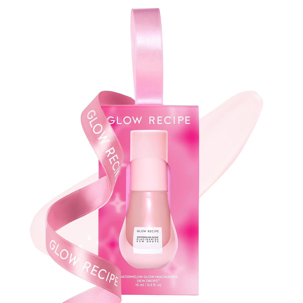 Glow Recipe stocking stuffer serum bottle shows portable hydration and glow