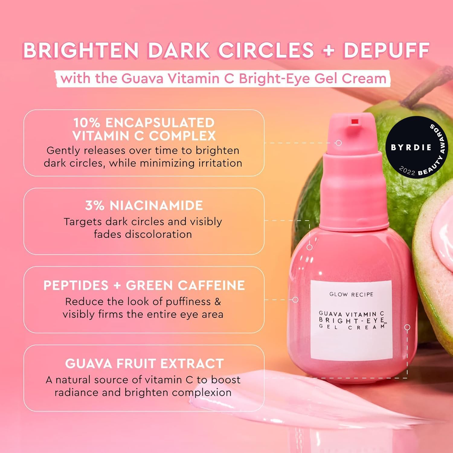 Glow Recipe Strawberry Smooth Serum dropper for smoothing texture.