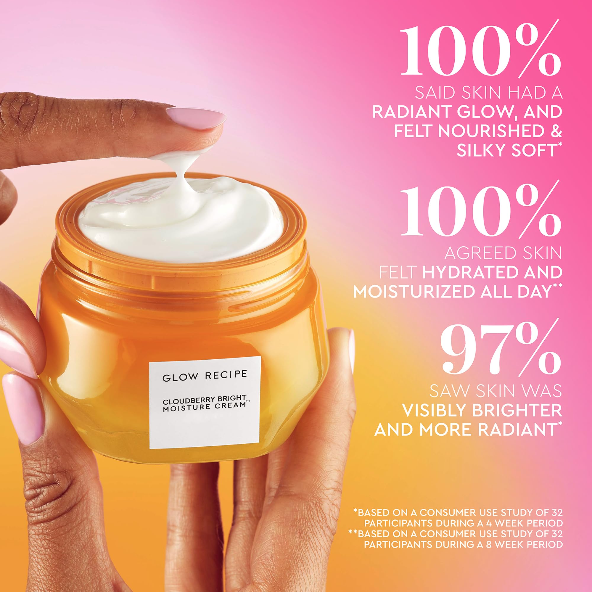 Glow Recipe vegan cruelty-free icons emphasize ethical skincare standards.
