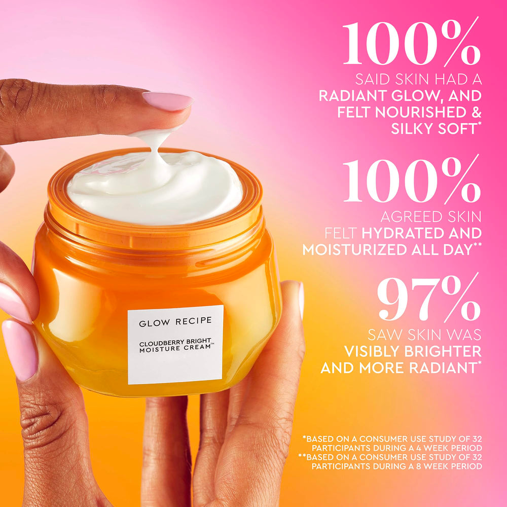Glow Recipe vegan cruelty-free icons emphasize ethical skincare standards.