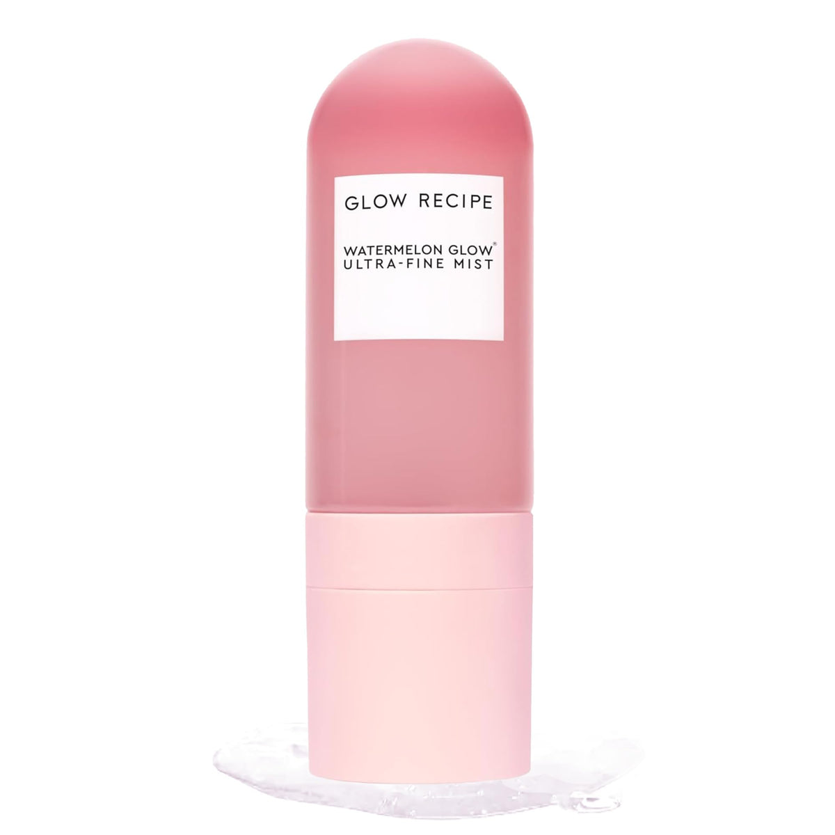 Glow Recipe Watermelon Glow Facial Spray bottle refreshes and hydrates skin.
