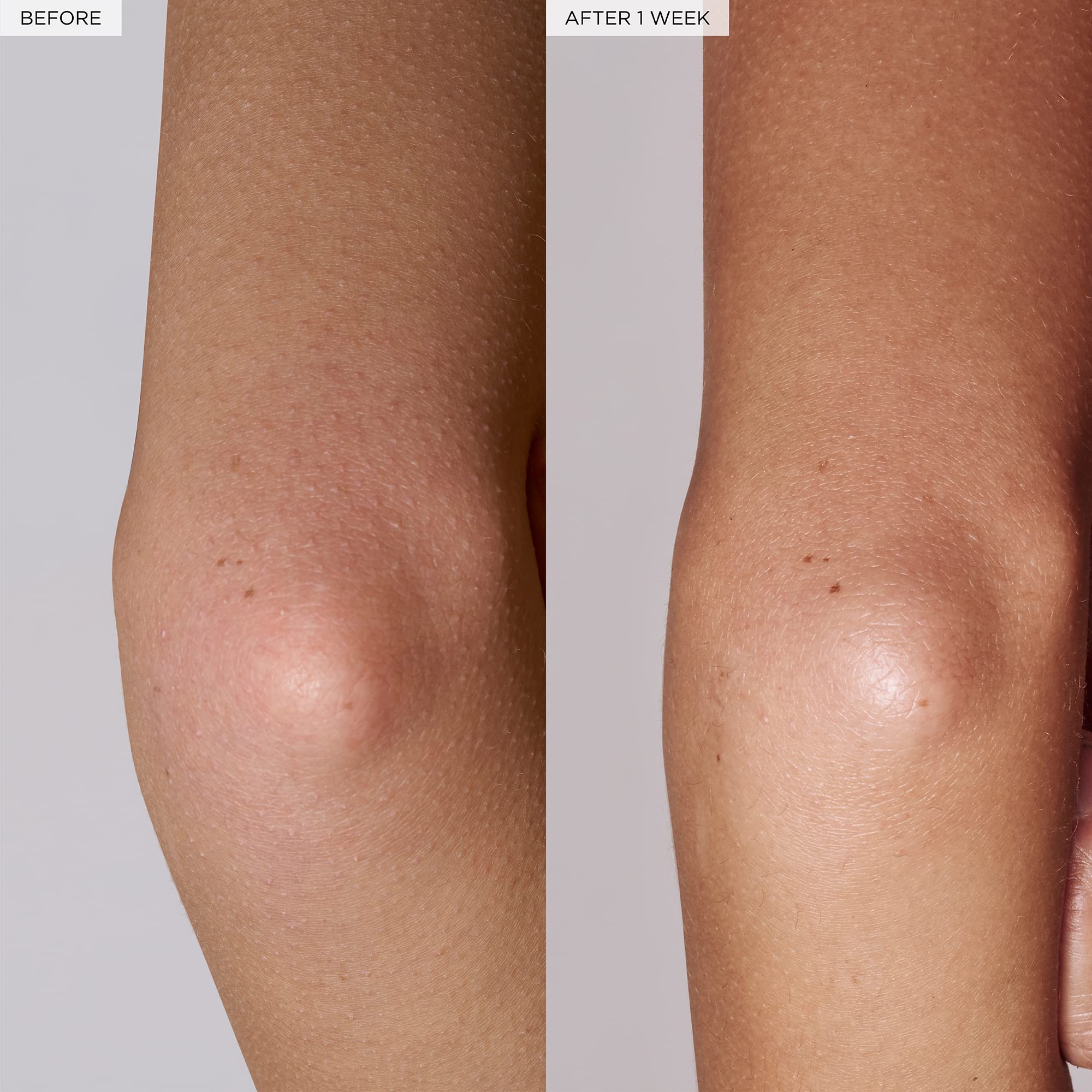 Applying Glow Recipe Watermelon Glow Pink Dream Body Cream for quick absorption on skin.