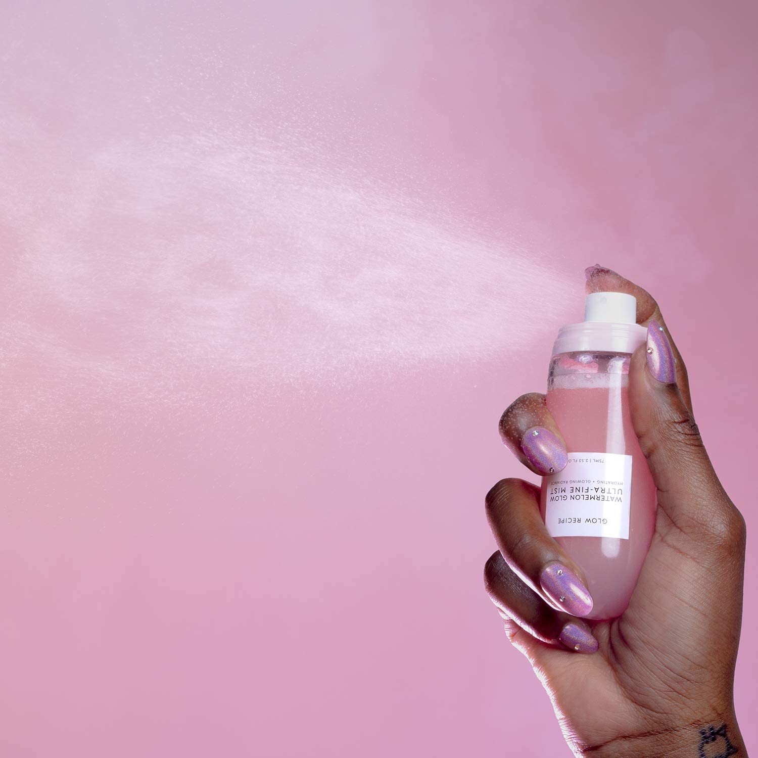 Glow Recipe Watermelon Hyaluronic Acid ingredient closeup highlights hydration power.