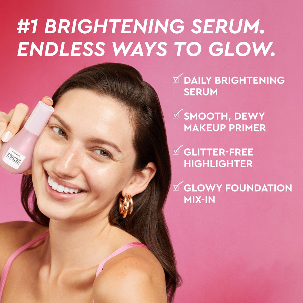 Glow Recipe Watermelon Niacinamide Dew Drops ingredient list hints brightening and pore-smoothing.