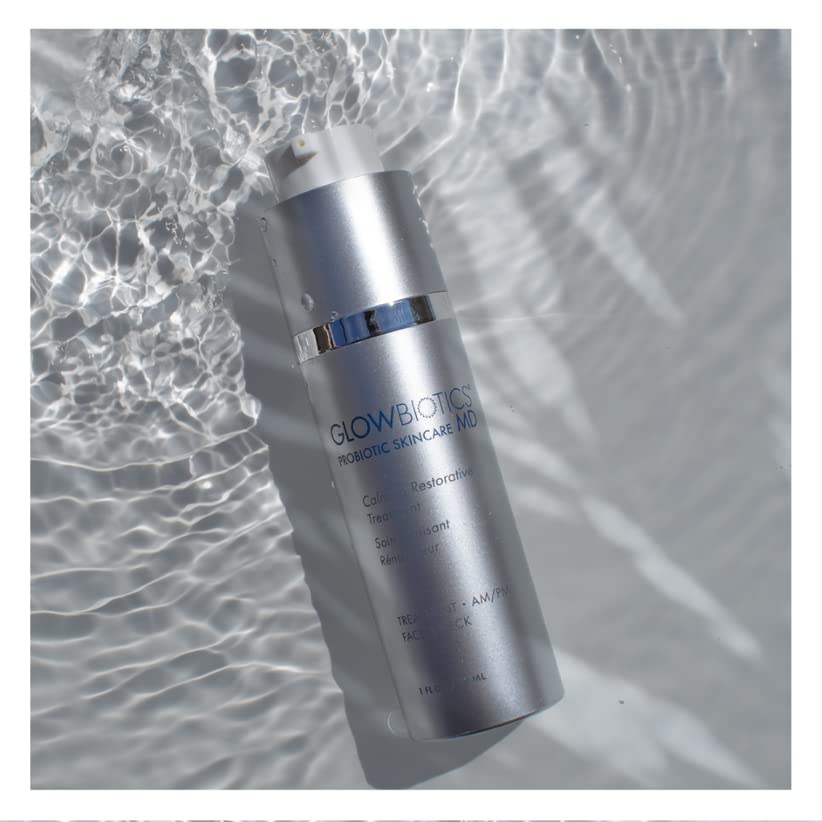 Glowbiotics Calming Restorative Treatment ideal for rosacea relief and post-treatment comfort