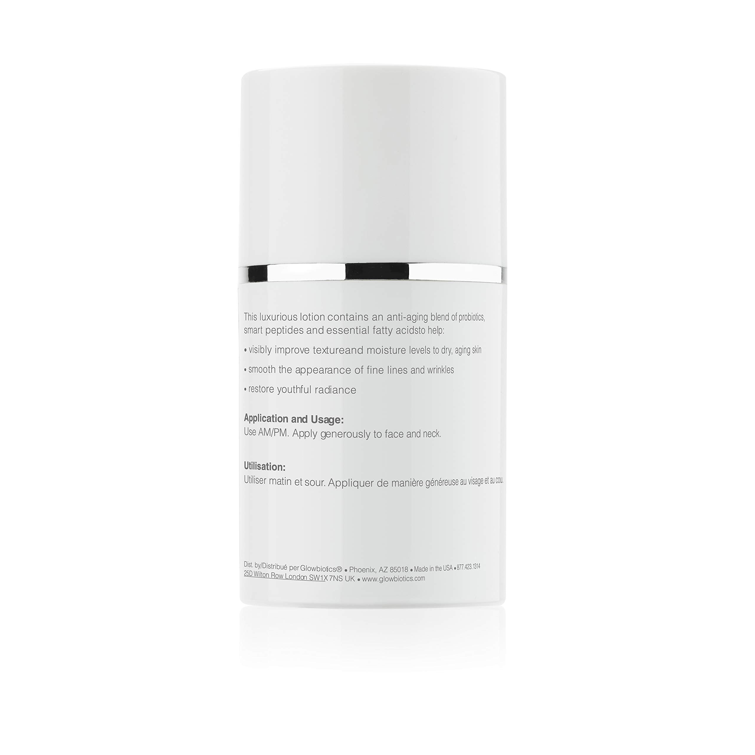 Glowbiotics probiotic firming hyaluronic acid drops emphasize deep hydration.