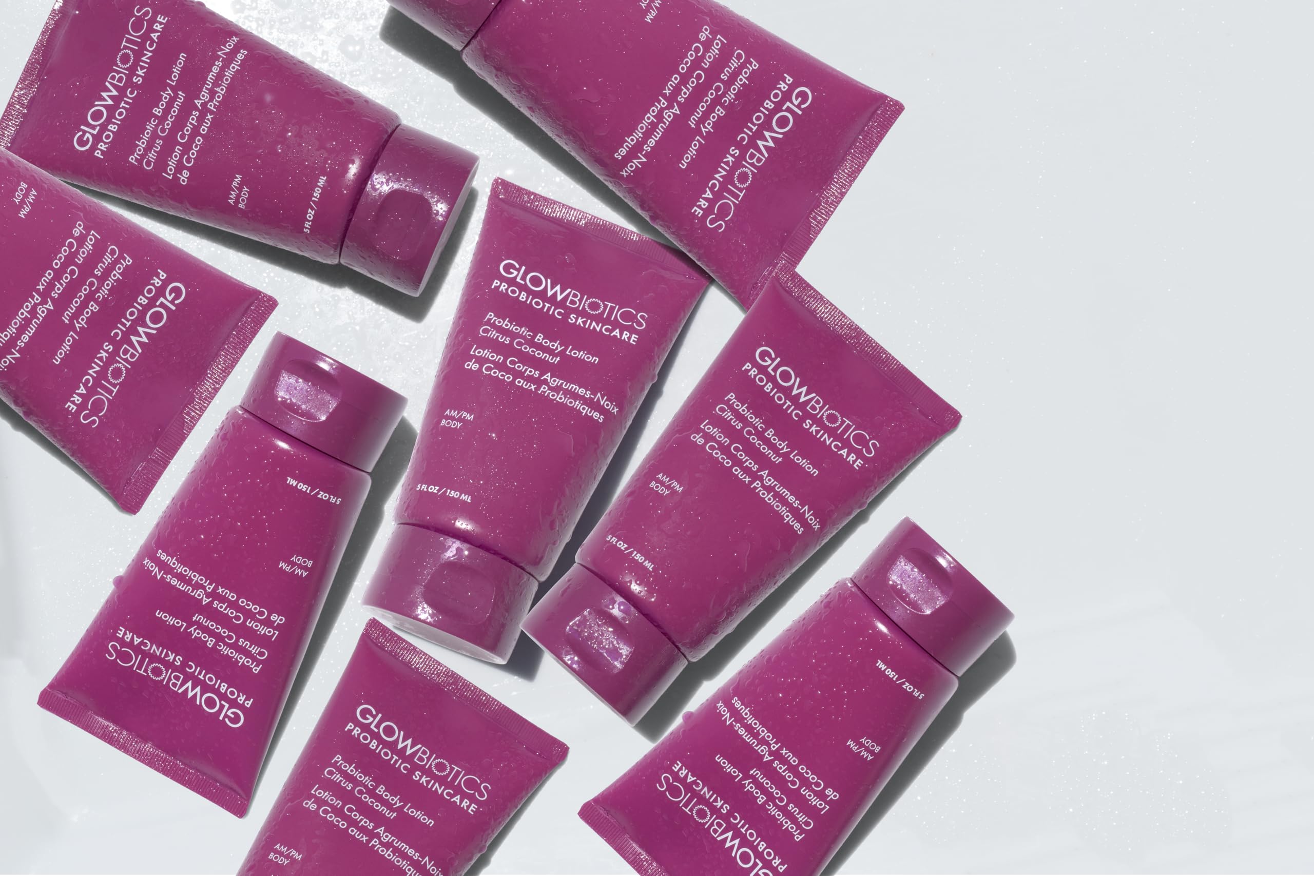 Glowbiotics cleanser leaves skin clean, soft, and non-greasy, supporting a healthy barrier.