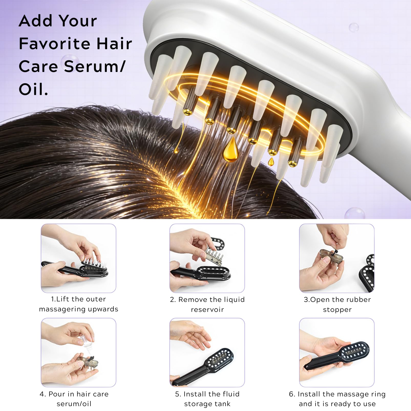 GlowFars waterproof hair tool with ergonomic grip for comfortable sessions