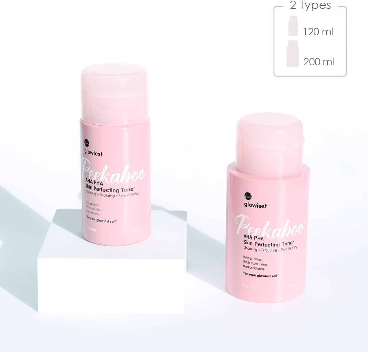glowiest daily use friendly formula for sensitive skin.