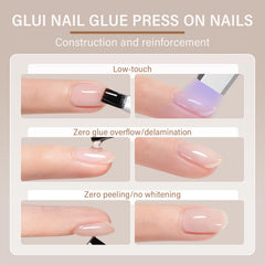 Glui Beauty smart curing lamp with digital temperature display
