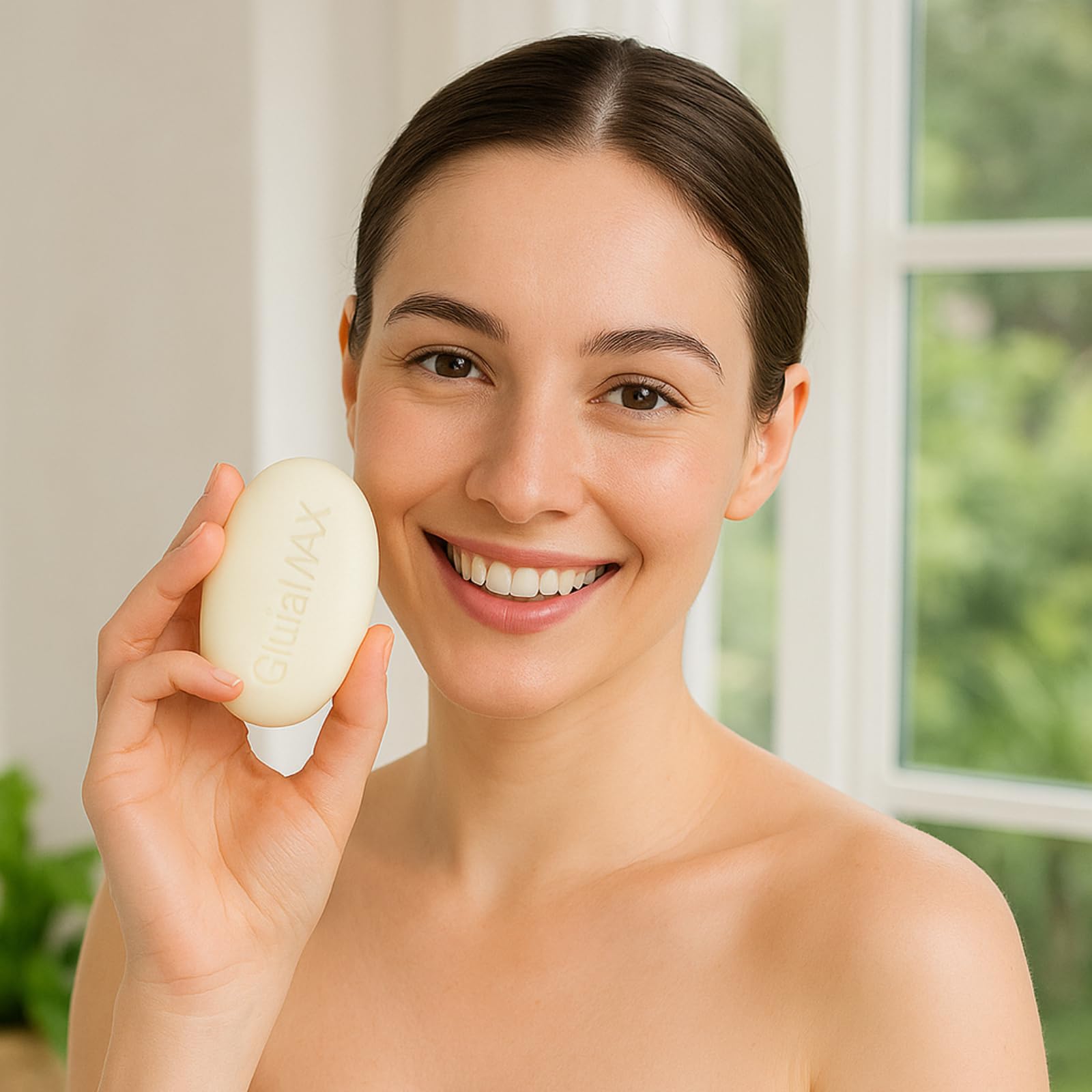 GlutaMAX Skin Tone Bar packaging showing 3 bars for daily routine